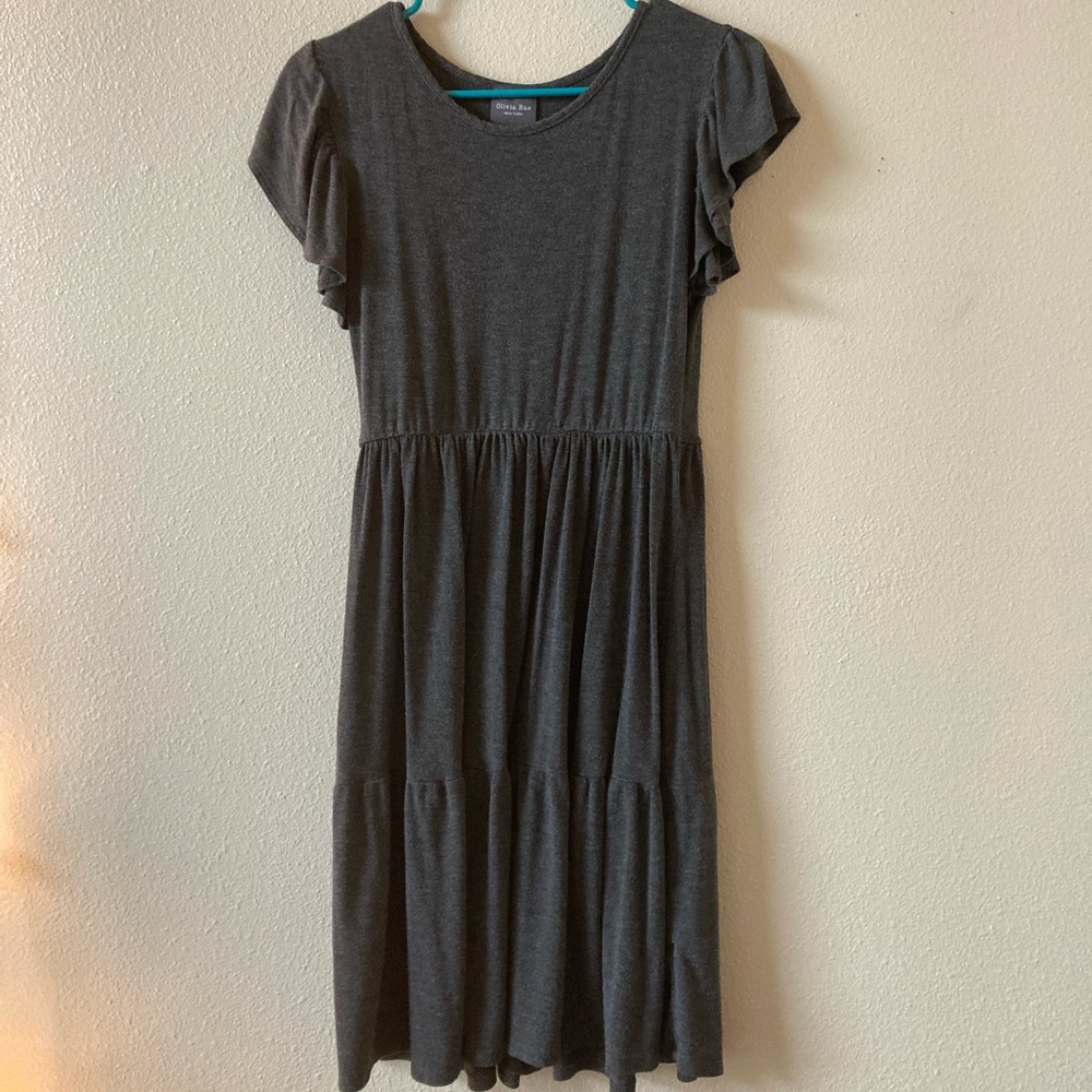 ⭐️3/$30⭐️ Tiered Dress with Flutter Sleeves